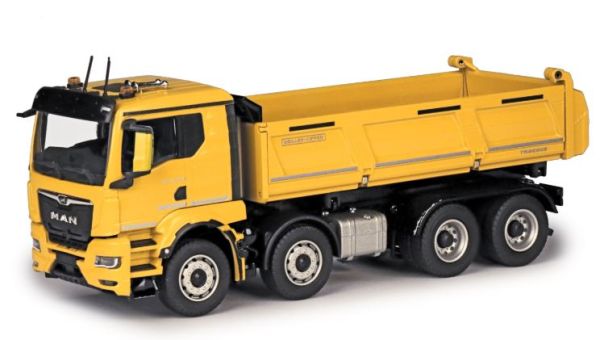 CON81255/04 - MAN TGS NN 8x4 tipper Meiller Yellow - 1