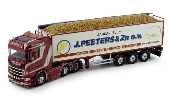 TEK81831 - SCANIA S 6x2 with potato trailer 3 Axles PEETER - 1