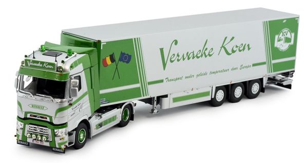 TEK82142 - RENAULT T High 4x2 with refrigerated trailer 3 Axles VERVAEKE KOEN - 1