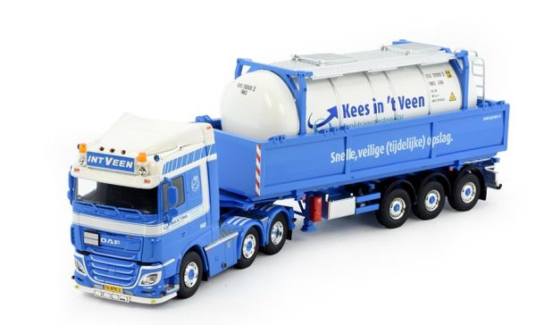 TEK82249 - DAF XF SC 6x4 with 3-axle tank trailer KEES IN 'T VEEN - 1