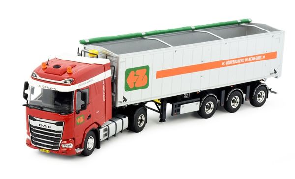 TEK83560 - DAF XG 4x2 with 3-axle tipper ZIJDERLAAN - 1