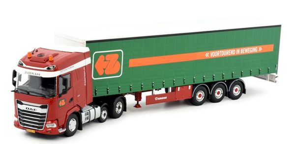 TEK83564 - DAF XG 4x2 with 3 Axles trailer Transport ZIJDERLAAN - 1