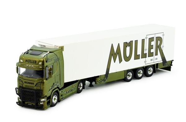 TEK83565 - SCANIA S Highline 4x2 with fridge trailer 3 MULLER axles - 1