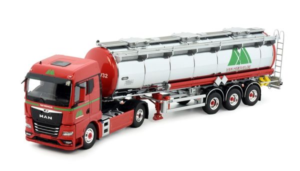 TEK83737 - MAN TGX GM 4x2 with 3-axle tank trailer VAN HEESVELDE - 1