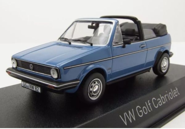 NOREV840069 - VOLKSWAGEN Golf Cabriolet 1981 Monaco Blue - 1