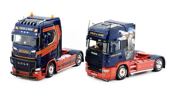 TEK84101 - SCANIA 164 TOPLINE 4x2 and SCANIA S HIGHLINZE 4x2 COLES & SONS - 1