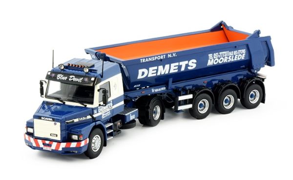 TEK84706 - SCANIA Topedo 4x2 with 3-axle tipper DEMETS - 1