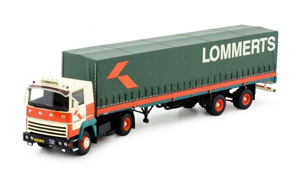 TEK84843 - FORD Transcontinental 4x2 with covered trailer 2 Axles LOMMERTS - 1