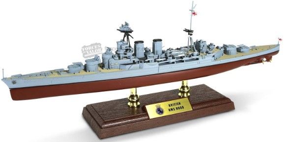 FOV861002A - British Admiral class battleship HMS HOOD - Battle of Denmark - May 1941 - 1