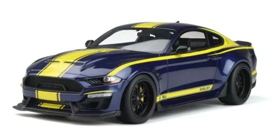 GT871 - SHELBY MUSTANG SUPER SNAKE COUPE 2021 blue - 1