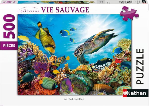 NAT872862 - 500-piece puzzle The Coral Reef - 1