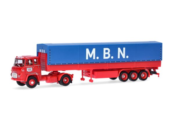 HERMS87MBS02619 - SCANIA LB 76 4x2 with M.B.N. 3-axle trailer - 1