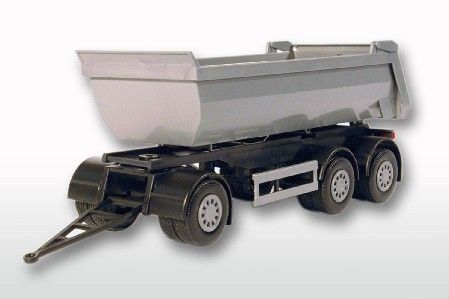 EMEK89007 - Tipper 1 + 2 Axles grey - 1