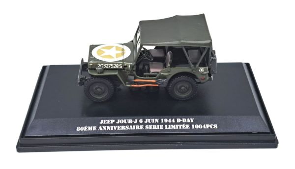 CAR91871 - JEEP 6June 1944 D-DAY - Edition 80th anniversary of the landing - Limited to 1004 copies. - 1