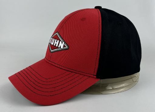 CAS9400007 - Red and black KUHN cap - 1