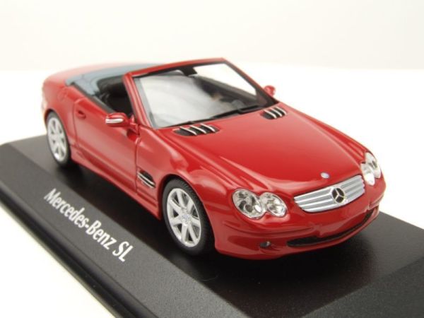 MXC940031031 - MERCEDES SL-Klasse R230 2001 Red metallic - 1