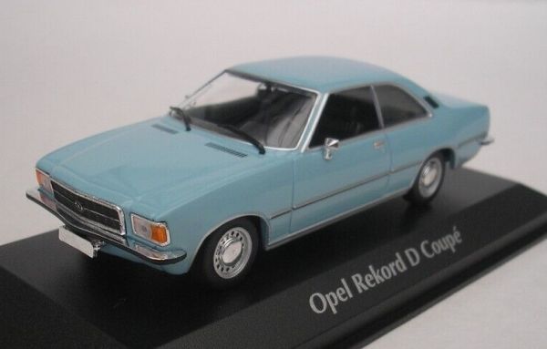 MXC940044021 - OPEL Rekord D coupe 1975 Light blue - 1