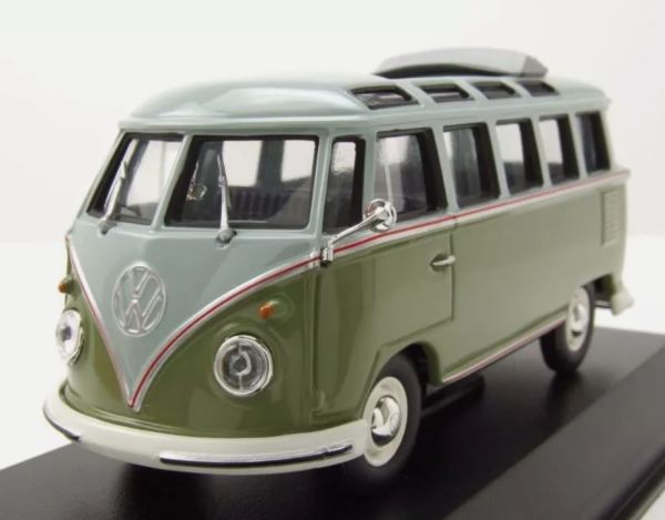 MXC940052300 - 1961 VOLKSWAGEN Type 1 Samba Bus grey and green - 1