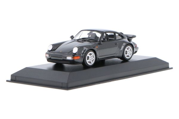 MXC940069106 - PORSCHE 911 (964) Turbo 1990 Black - 1