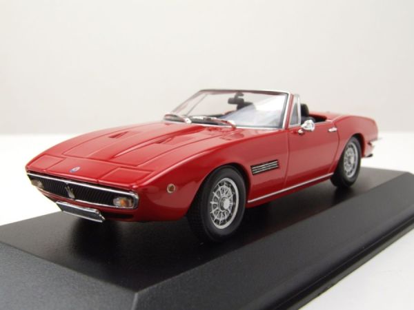 MXC940123330 - MASERATI Ghibli Spyder cabriolet 1969 red - 1