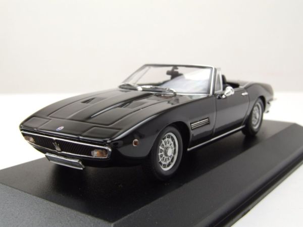 MXC940123331 - MASERATI Ghibli Spyder cabriolet 1969 Black - 1