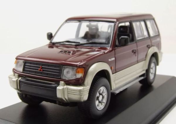 MXC940163470 - MITSUBISHI Pajero LWB 1991 Dark Red - 1