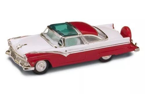 LDC94202RD - 1955 red and white FORD Crown Victoria - 1