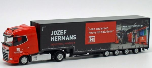 HER953467 - DAF XG 4x2 4-axle low loader trailer JOZEF HERMANS - 1