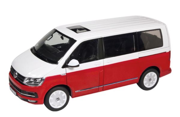 NZG9541/10 - Multivan VOLKSWAGEN Type6 Red and white - 1