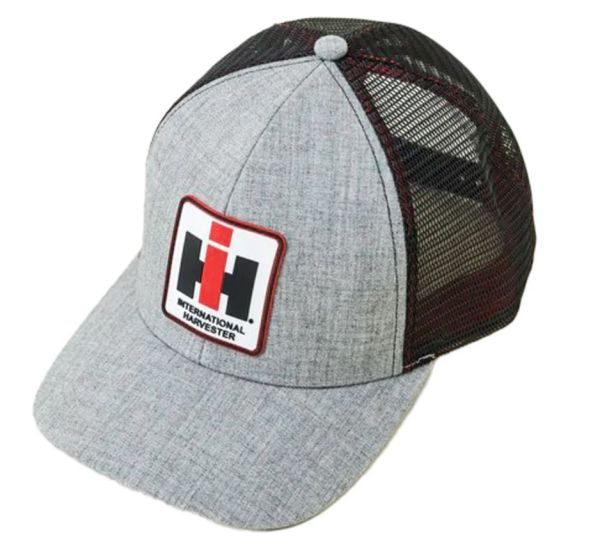 A2941 - INTERNATIONAL grey cap with black mesh back - 1