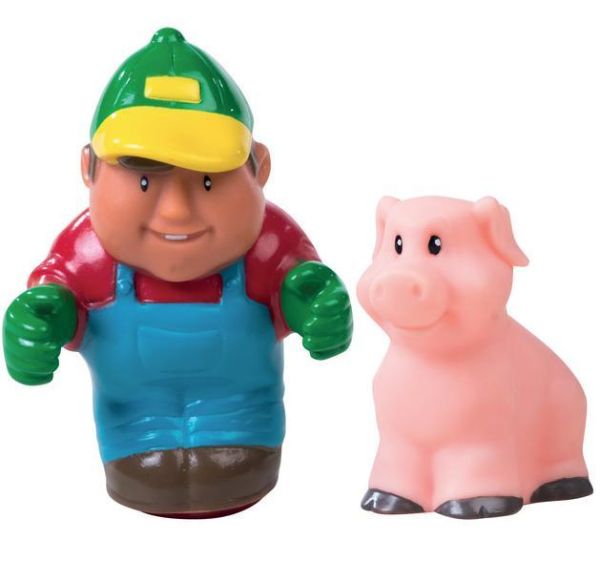 BRI43101A - Character set with pig - 1