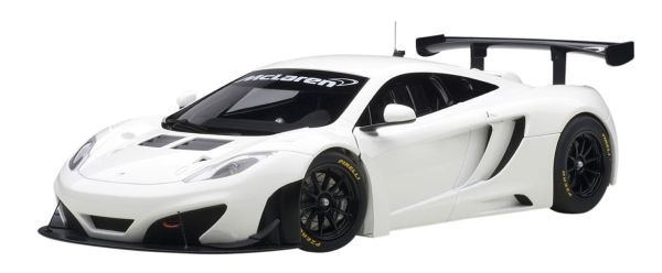 AUT81341 - MCLAREN MP4-12C GT3 (2011) White Scale:1/18 - 1