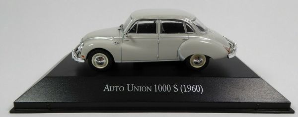 MAGARG37 - AUTO UNION 1000S 1960 gray 4-door sedan sold in blister pack - 1