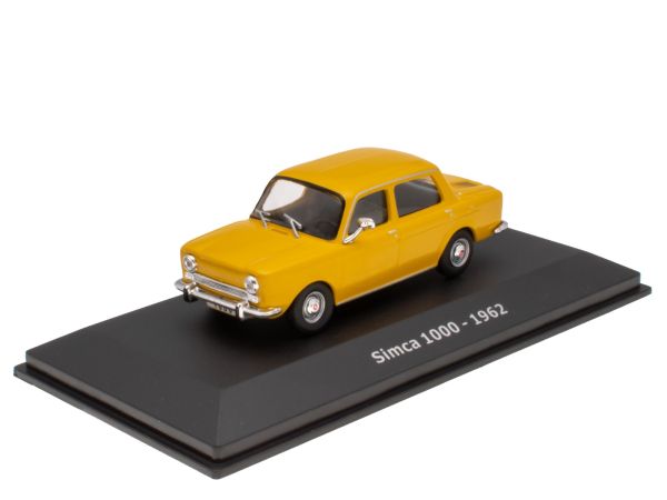 ABADD128A - SIMCA 1000 from 1962 yellow - 1