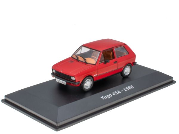 ABADD137A - YUGO 45A from 1986 red - 1