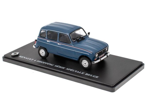 G110T019 - RENAULT 4 special Belgian shopping series blue - 1