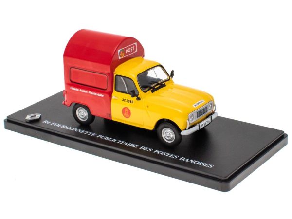 G110T030 - RENAULT 4 advertising van yellow and red - 1