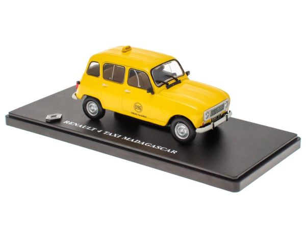 G110T066 - RENAULT 4 taxi Madagascar yellow - 1