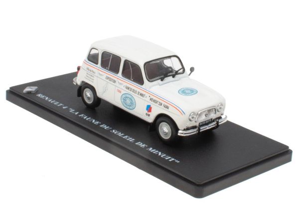 G110T077 - RENAULT 4 midnight sun fauna white - 1