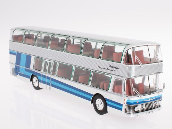 G1255021 - NEOPLAN NH22 Skyliner from 1983 white and blue - 1