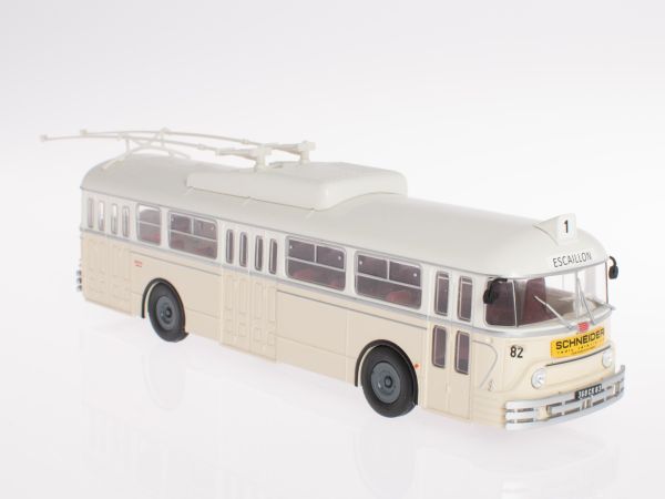 G1255110 - CHAUSSON VBC-APURMTT Trolley of 1963 white - 1