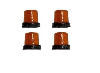 GF-ACC-08 - 4 orange marker lights - height 3.5mm, diameter 4mm - 1