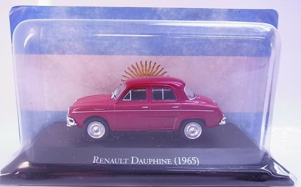 MAGARG15 - RENAULT dauphine 1965 red - 1