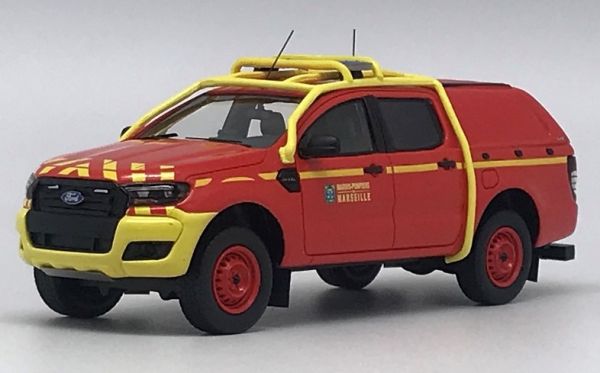 ALARME0065 - FORD RANGER Double cabin fire engine TPHR BMPM with decals - 1