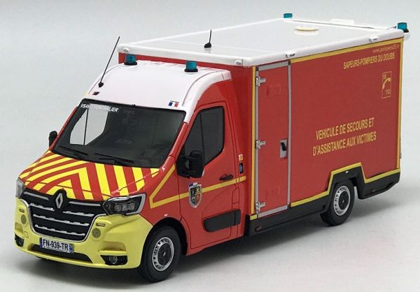 ALERTE0115 - RENAULT Master 2019 TIB VSAV SDIS 25-DOUBS limited edition of 300 pieces - 1