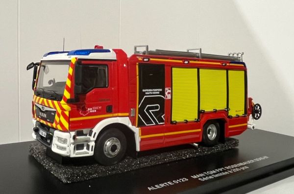 ALERTE0123 - MAN TGM FPT Rosenbauer SDIS - Pompiers du 87-Haute Vienne - Limited to 200ex. - 1