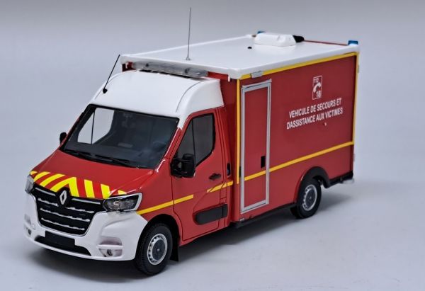 ALERTE0143 - RENAULT Master 2019 WAS VSAV SDIS 77 - Seine et Marne - Limited to 250 copies. - 1