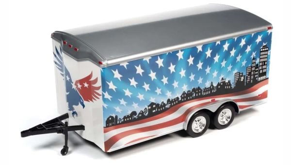 AMM1300 - Trailer with Patriotic graphics - BRAVE AND BOLD - 1