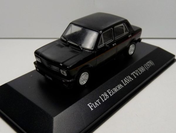 MAGARG51 - FIAT 128 iva 1978 black with booklet - 1