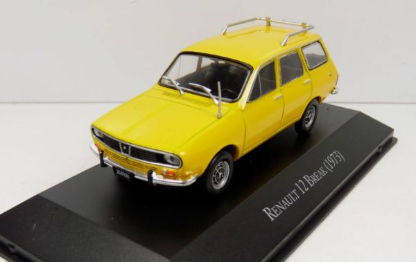 MAGARG72 - RENAULT 12 Estate 1973 yellow - 1